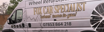 Fox Car Specialist alloy wheel repair van