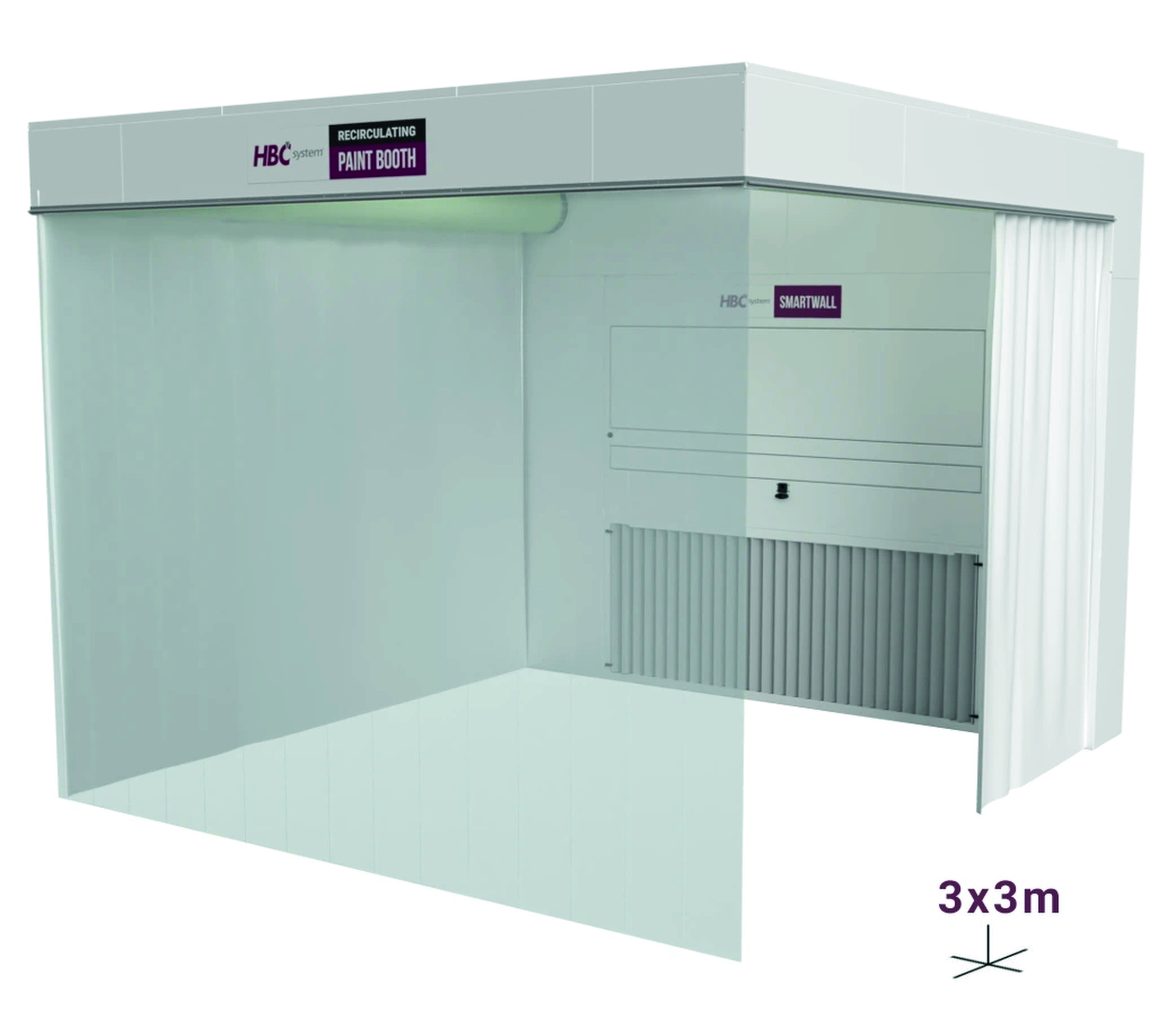 Recirculating Booth 3x3